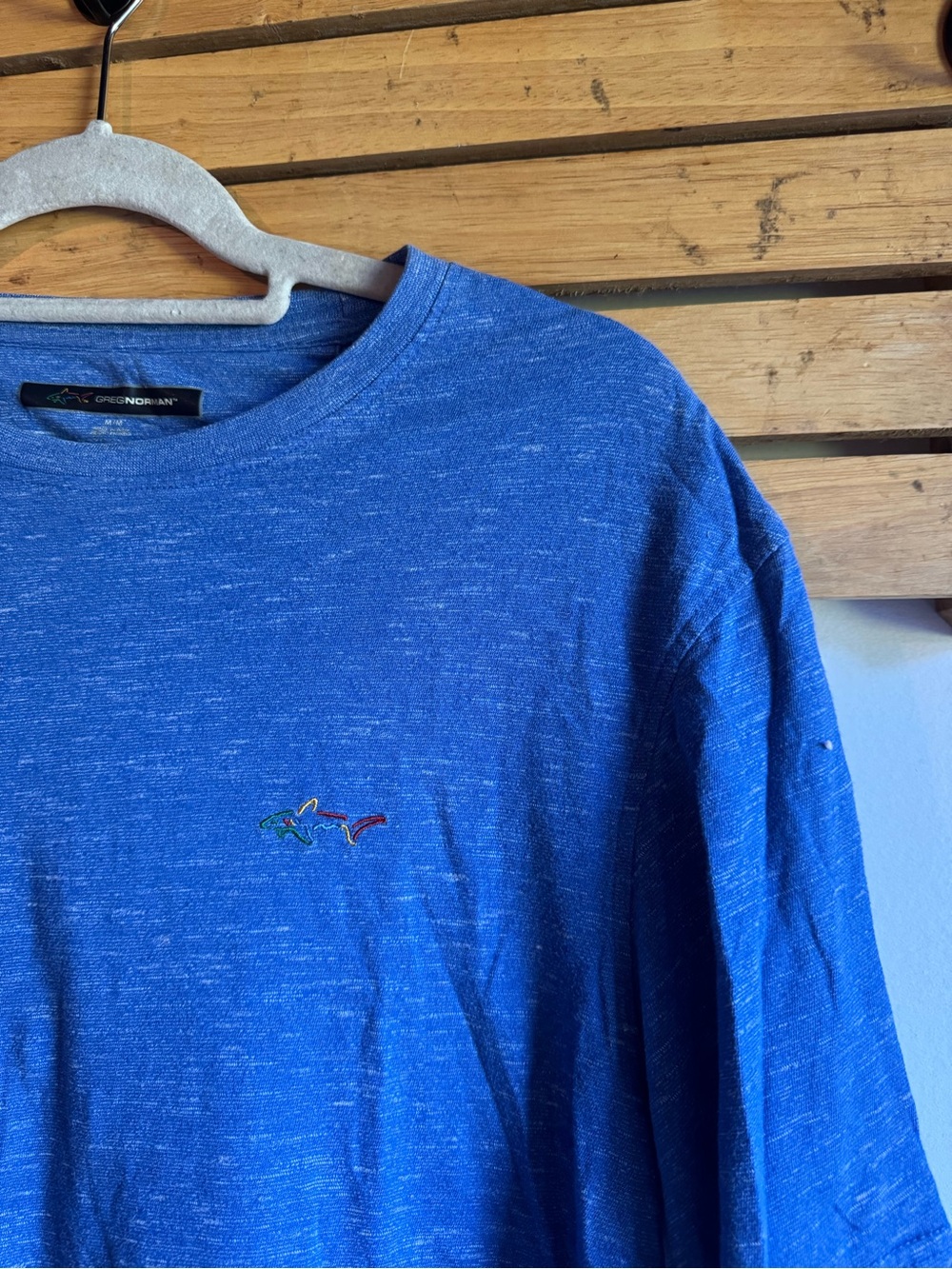 đź’—5 for $25đź’— Greg Norman Collection Short Sleeve Crewneck Tee - Blue - Picture 3 of 6